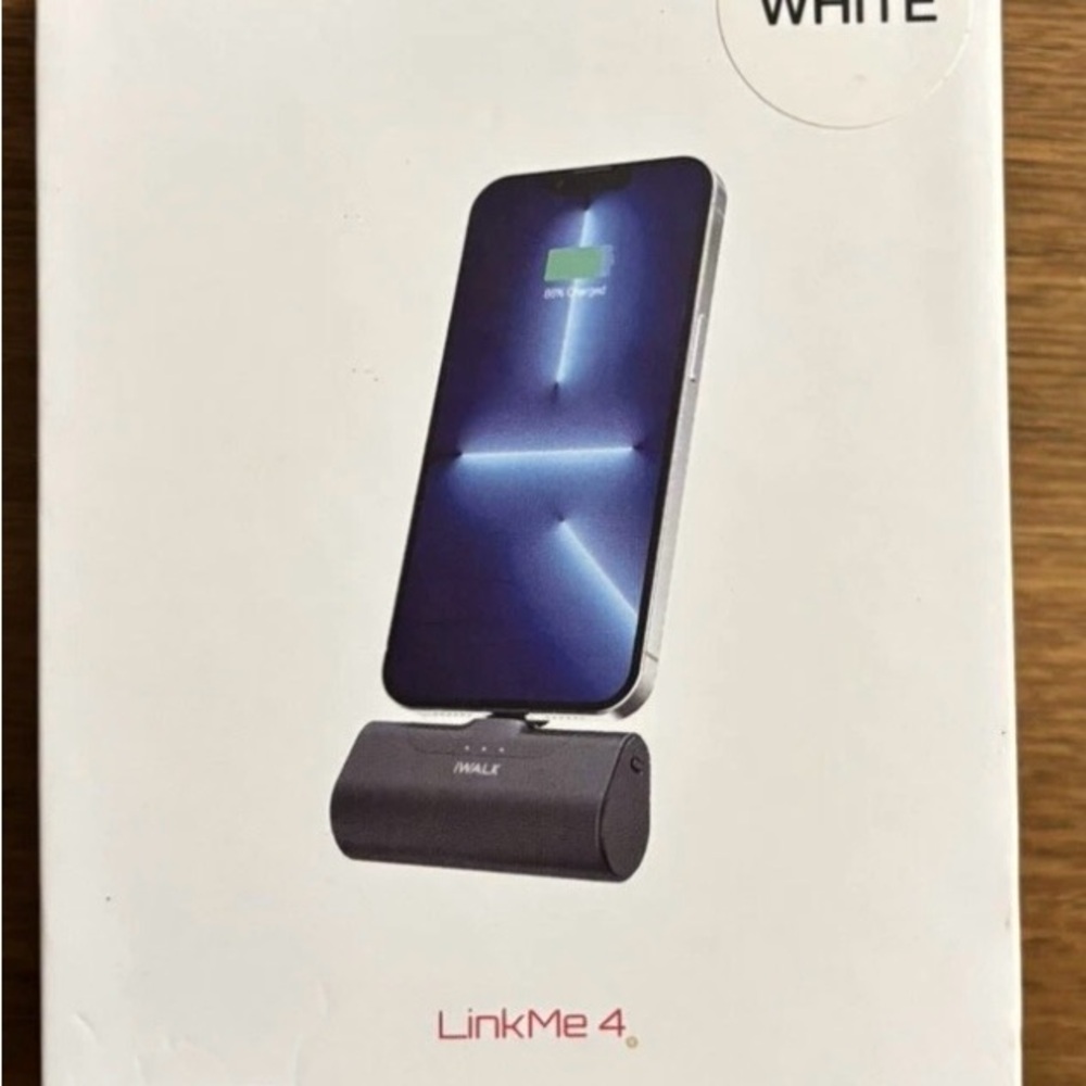 iWalk LinkMe 4 Wireless Charger - White